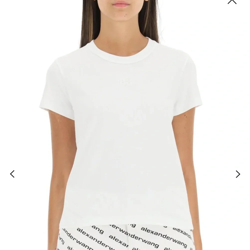 Alexander Wang Logo Tee Size M - Picture 3 of 8